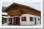 Haus im Winter