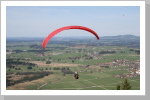 Gleitschirmfliegen am Buchenberg